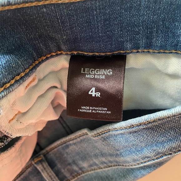 Express Midrise Skinny Jeans - Picture 4 of 5